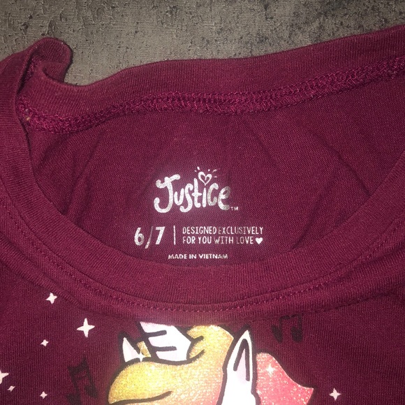 Justice Unicorn Shirt - Picture 2 of 2